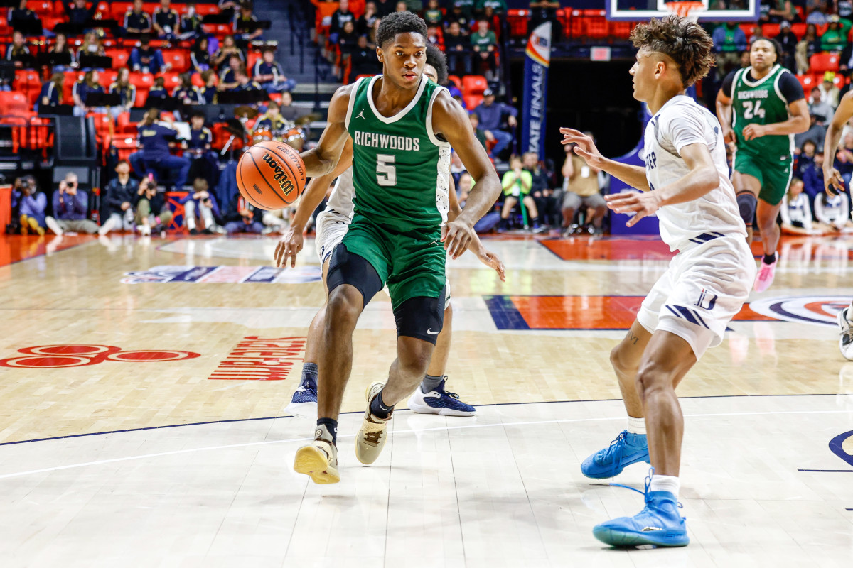 DePaul Prep Peoria Richwoods Illinois boys basketball March 8 2024 Nate Latsch 26613